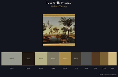 Levi Wells Prentice Palette 3 - Veiled Tawny
