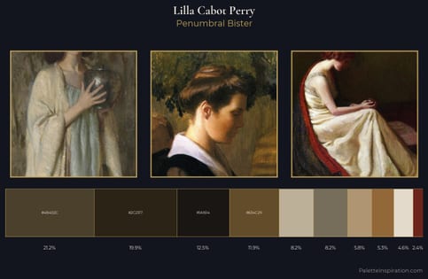 Lilla Cabot Perry Palette 9 - Penumbral Bister