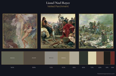 Lionel Noel Royer Palette 4 - Veiled Parchment