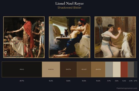Lionel Noel Royer Palette 5 - Shadowed Bister