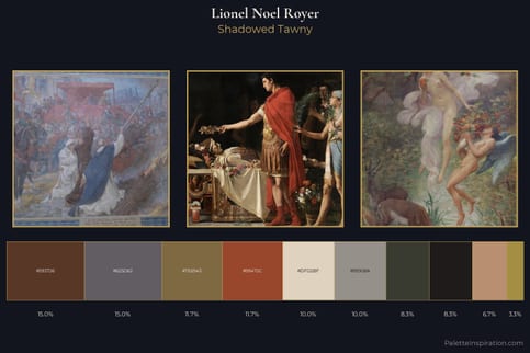 Lionel Noel Royer Master Palette - Shadowed Tawny