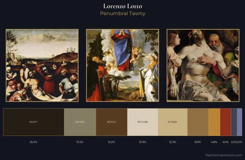 Lorenzo Lotto Palette 4 - Penumbral Tawny