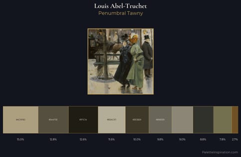 Louis Abel-Truchet Palette 6 - Penumbral Tawny