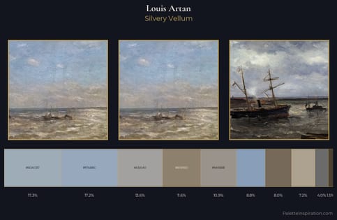 Louis Artan Palette 2