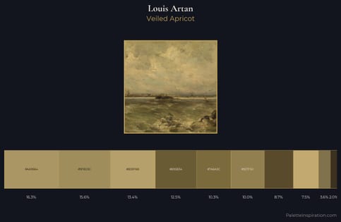 Louis Artan Palette 3 - Veiled Apricot