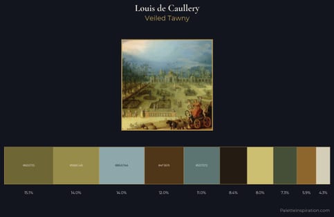 Louis de Caullery Palette 1 - Veiled Tawny