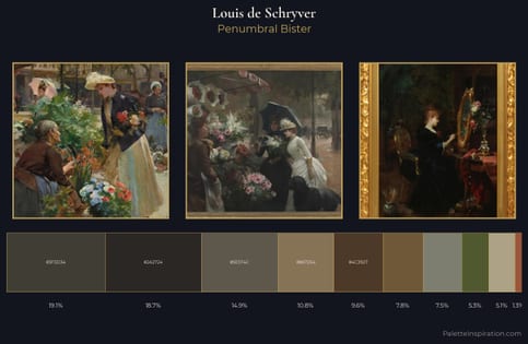 Louis de Schryver Palette 4 - Penumbral Bister