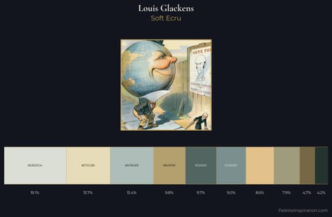 Louis Glackens Palette 1 - Soft Ecru