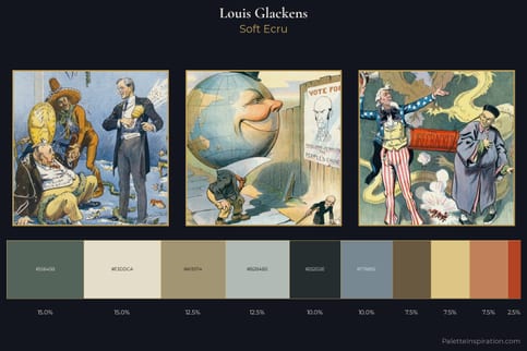 Louis Glackens Master Palette - Soft Ecru