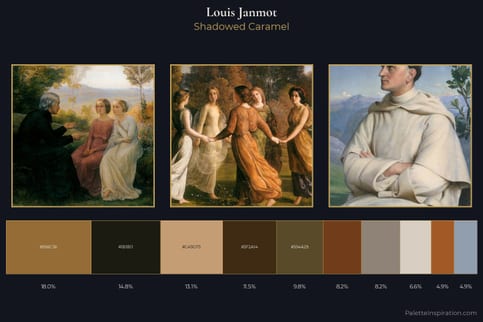Louis Janmot Master Palette