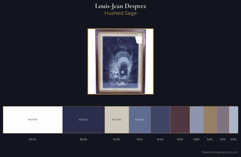 Louis-Jean Desprez Palette 3
