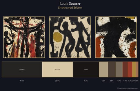Louis Soutter Palette 5 - Shadowed Bister