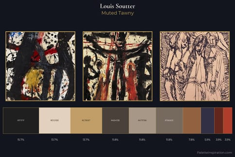 Louis Soutter Master Palette