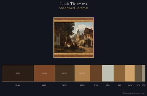 Louis Tielemans Palette 3 - Shadowed Caramel