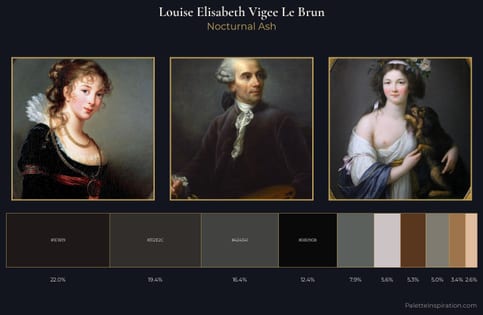 Louise Elisabeth Vigee Le Brun Palette 8