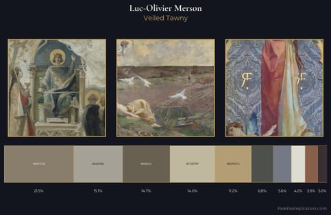 Luc-Olivier Merson Palette 4 - Veiled Tawny