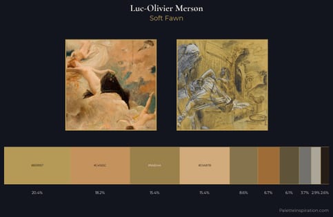 Luc-Olivier Merson Palette 6 - Soft Fawn
