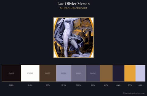 Luc-Olivier Merson Palette 8 - Muted Parchment
