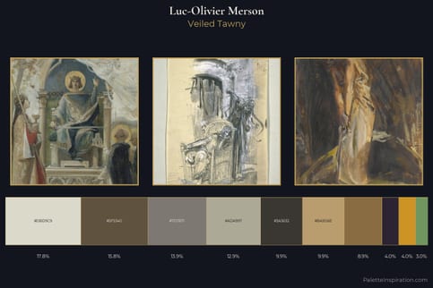 Luc-Olivier Merson Master Palette