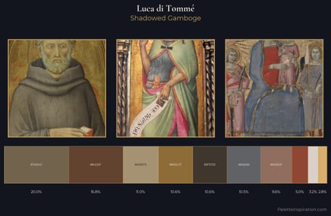 Luca di Tommé Palette 1