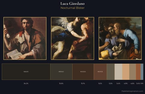 Luca Giordano Palette 8