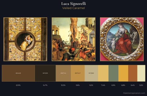 Luca Signorelli Palette 2 - Veiled Caramel