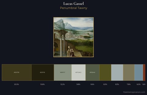 Lucas Gassel Palette 2 - Penumbral Tawny