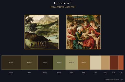Lucas Gassel Palette 3 - Penumbral Caramel