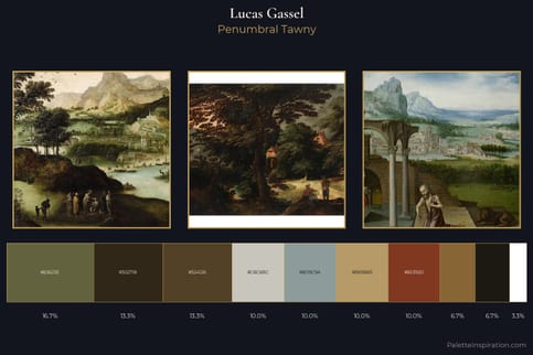 Lucas Gassel Master Palette - Penumbral Tawny