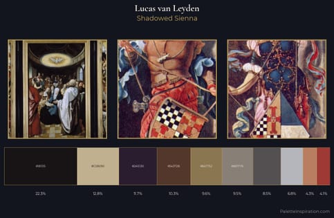 Lucas van Leyden Palette 6