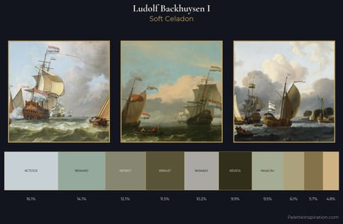 Ludolf Backhuysen I Palette 1