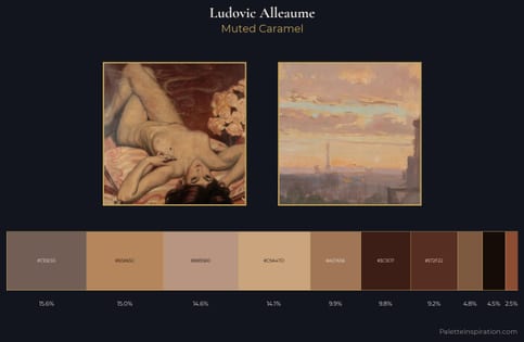 Ludovic Alleaume Palette 3 - Muted Caramel