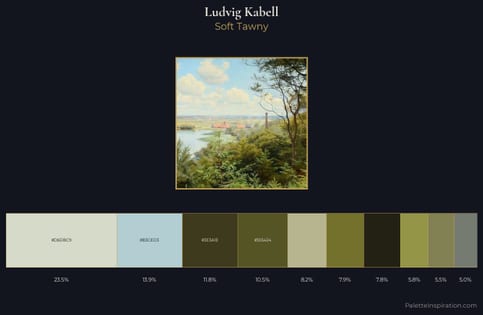 Ludvig Kabell Palette 3 - Soft Tawny