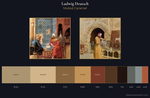 Ludwig Deutsch Palette 2 - Muted Caramel