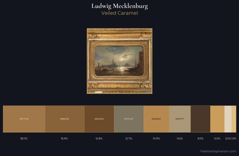 Ludwig Mecklenburg Palette 1 - Veiled Caramel