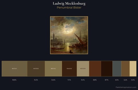 Ludwig Mecklenburg Palette 4 - Penumbral Bister