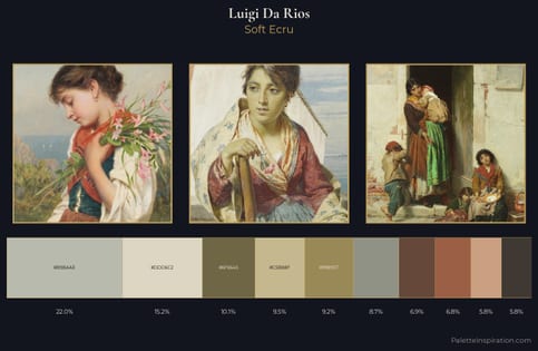 Luigi Da Rios Palette 1 - Soft Ecru