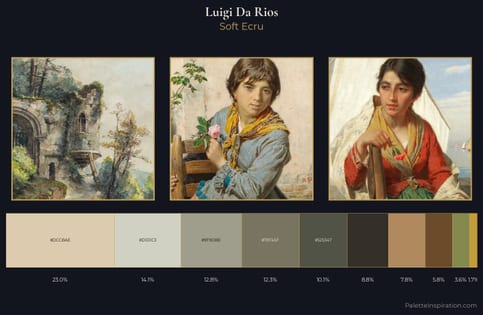 Luigi Da Rios Palette 3 - Soft Ecru