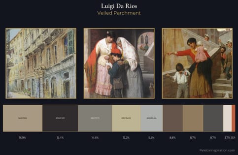 Luigi Da Rios Palette 4 - Veiled Parchment