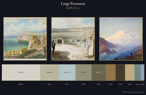 Luigi Premazzi Palette 2 - Soft Ecru