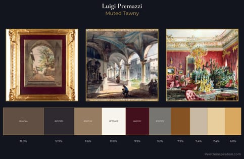 Luigi Premazzi Palette 3 - Muted Tawny