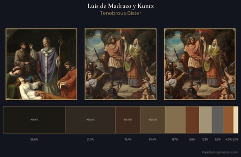 Luis de Madrazo y Kuntz Palette 4 - Tenebrous Bister