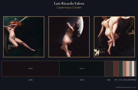 Luis Ricardo Falero Palette 5