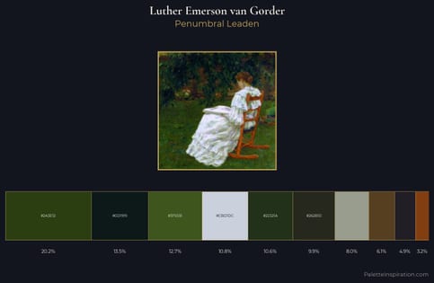 Luther Emerson van Gorder Palette 4