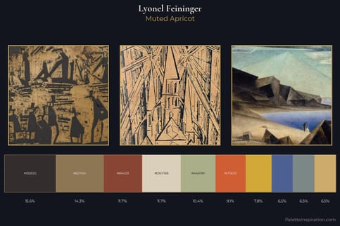 Lyonel Feininger Master Palette