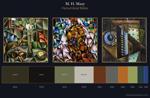 M. H. Maxy Palette 3 - Penumbral Bister
