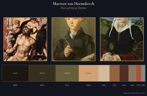 Maerten van Heemskerck Palette 7
