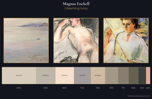 Magnus Enckell Palette 1
