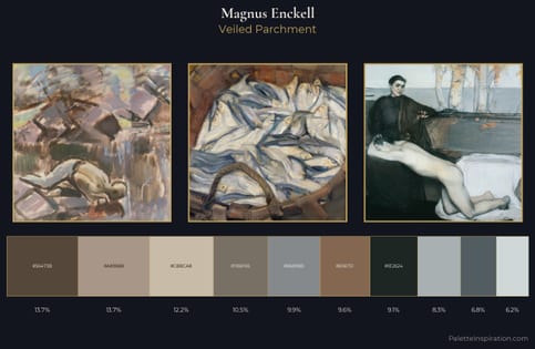Magnus Enckell Palette 3