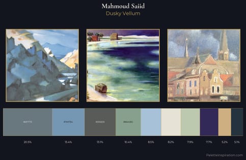 Mahmoud Saiid Palette 3